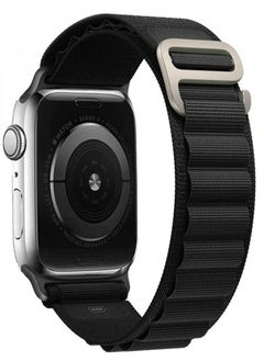 Spigen Alpine Loop Nylon Band Compatible with Apple Watch Ultra Band 49mm 45mm 44mm 42mm, Adjustable with Metal C-Hook Strap for iWatch Ultra 2, Series SE/9/8/7/6/5/4/3/2/1  - Image 2