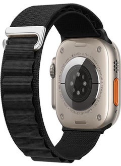 Spigen Alpine Loop Nylon Band Compatible with Apple Watch Ultra Band 49mm 45mm 44mm 42mm, Adjustable with Metal C-Hook Strap for iWatch Ultra 2, Series SE/9/8/7/6/5/4/3/2/1  - Image 1