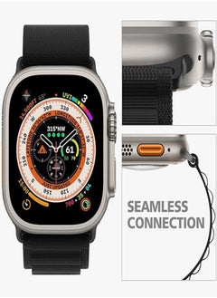 Spigen Alpine Loop Nylon Band Compatible with Apple Watch Ultra Band 49mm 45mm 44mm 42mm, Adjustable with Metal C-Hook Strap for iWatch Ultra 2, Series SE/9/8/7/6/5/4/3/2/1  - Image 4