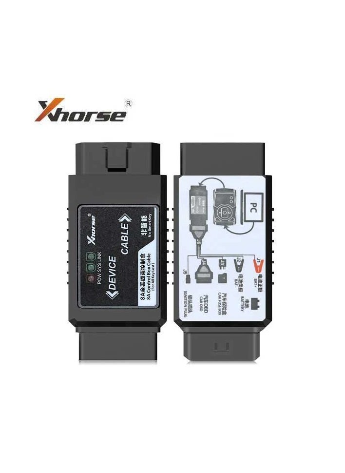 Xhorse - Toyota 8A Non-Smart Key All Keys Lost Adapter for VVDI2 Mini OBD Tool Key For Tool Max Pro and Key Tool Plus - Image 1