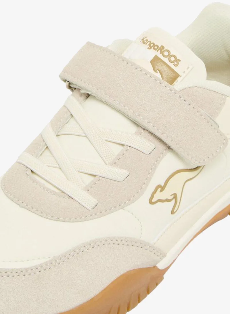 Kangaroos BEIGE Boys Hook & Loop School Sports Shoes for Men | Best Price UAE