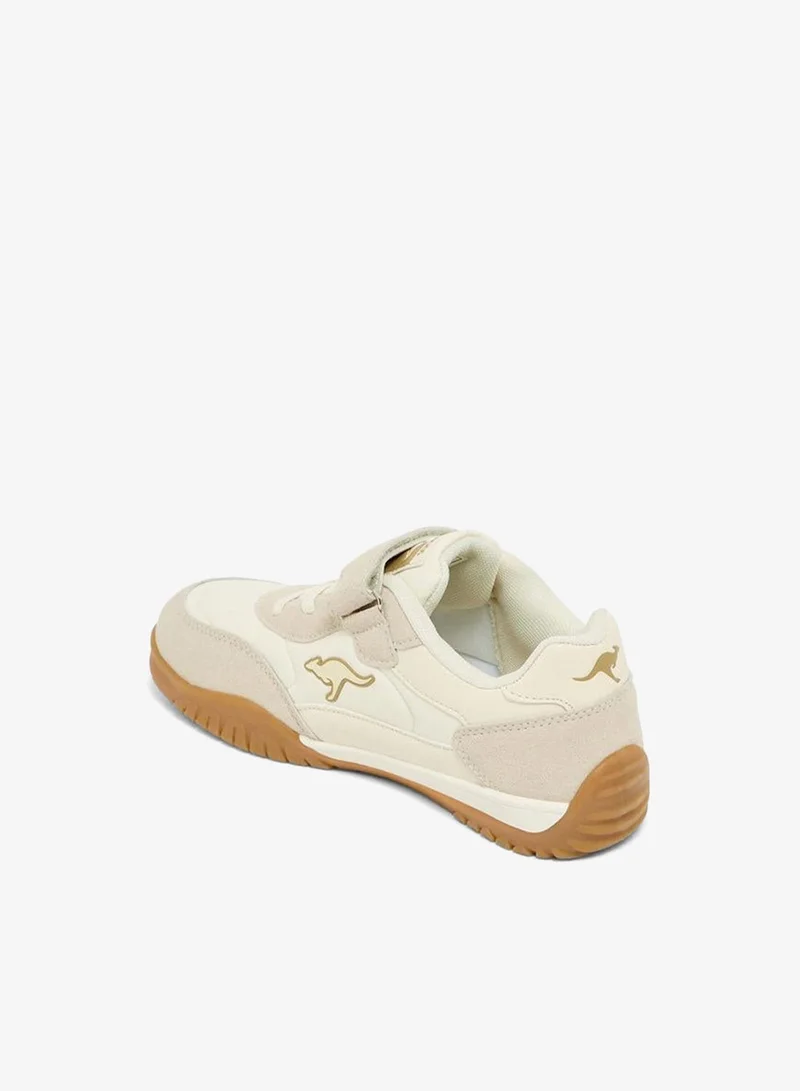 Kangaroos BEIGE Boys Hook & Loop School Sports Shoes for Men | Best Price UAE