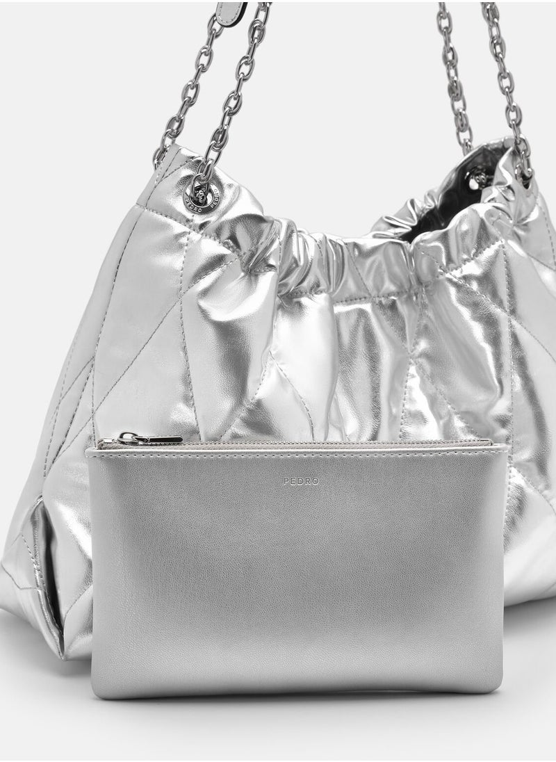 Pedro Kaia Quilted Shoulder Bag Crossbody Bag  - Image 5