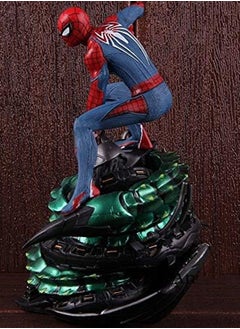 General PS4 Spider-Man Collectors Edition Spiderman Action Figure PVC Statue Collectible Model Toy (Color : With retail box)  - Image 3