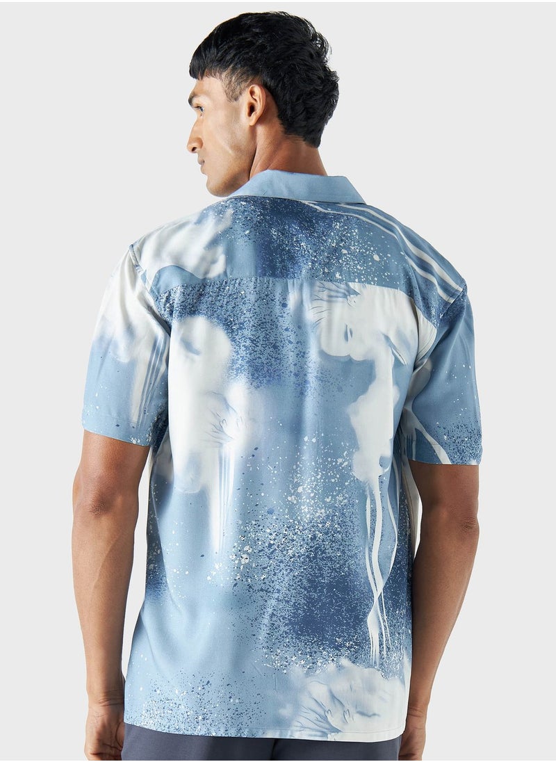 Iconic Textured Regular Fit Shirt  - Image 2