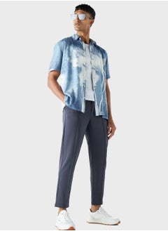 Iconic Textured Regular Fit Shirt  - Image 4