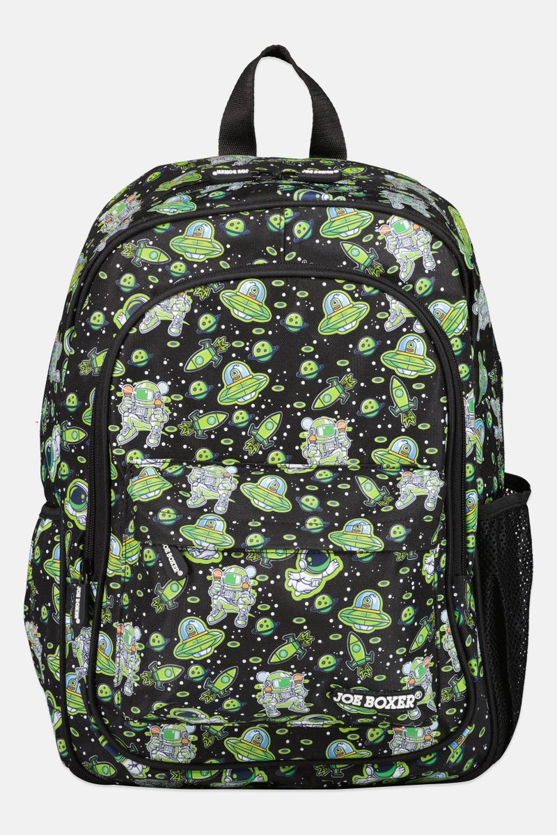 Joe Boxer Kids Boy Graphic Print Backpack, Multicolor - Image 1