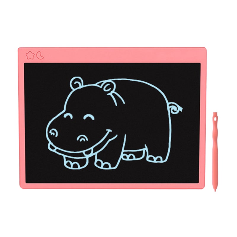 16 Inch LCD Writing Tablet, Electronic Graphic Tablet, Writing & Drawing Doodle Board for Home, School,Office,pink - Image 1