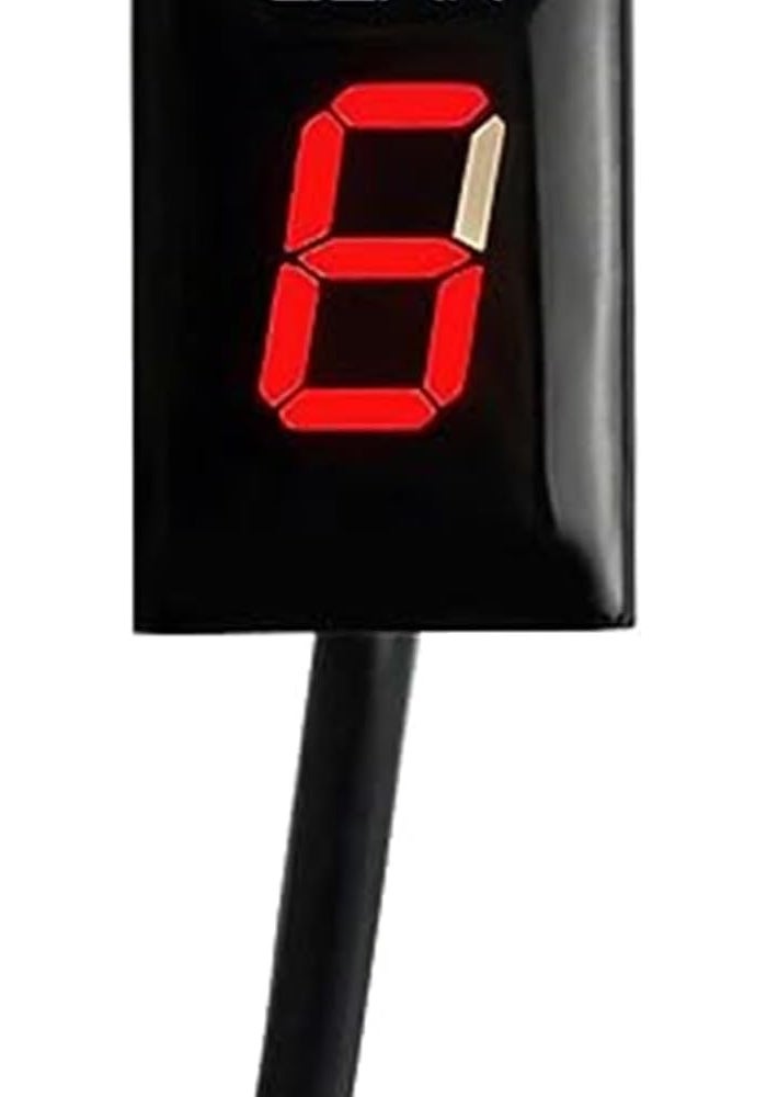 Vuzmode 1-6 Gear Display Indicator for Motorcycles - Image 1