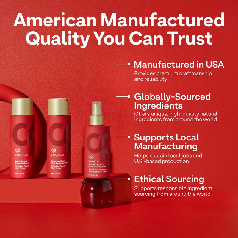 Colorproof Super Plump Whipped Bodifying Hair Mousse 7.5 Fl. Oz. Color-ProtectingMousse for Hair Volume, White Nectarine, Peony & Citrus Scent - Image 4