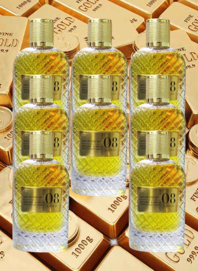 تي أر آي 8 قطع عطر 08 جولد 100 مل - Image 1