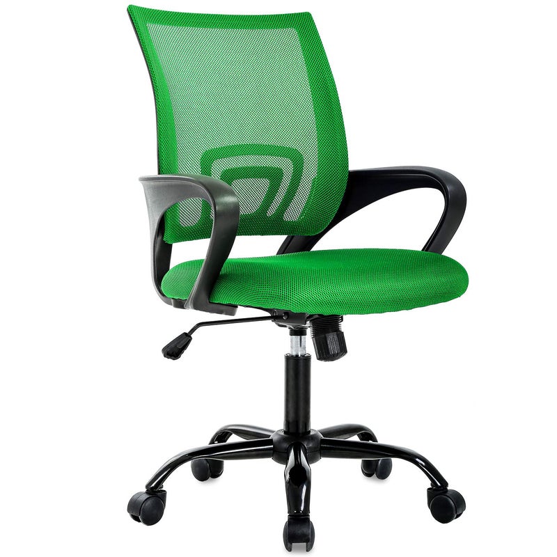 BestOffice Ergonomic Office Chair Cheap Desk Chair Mesh Executive Computer Chair Lumbar Support for WomenMen Green