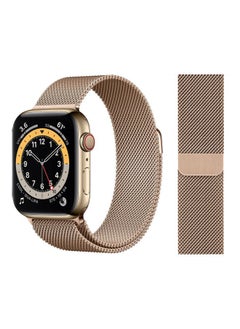 Milanese Replacement Band for Apple Watch Gold