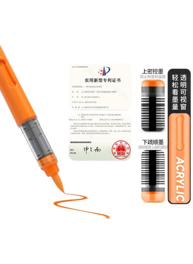 Grasp مجموعةMarkers طلاء أكريليك 60 لون مع طرف ناعم، قابلة للغسل، تغطية عالية، صندوق متعدد الطبقات، هدية عيد ميلاد، هدية يوم الأطفال، للفتيات - Image 3