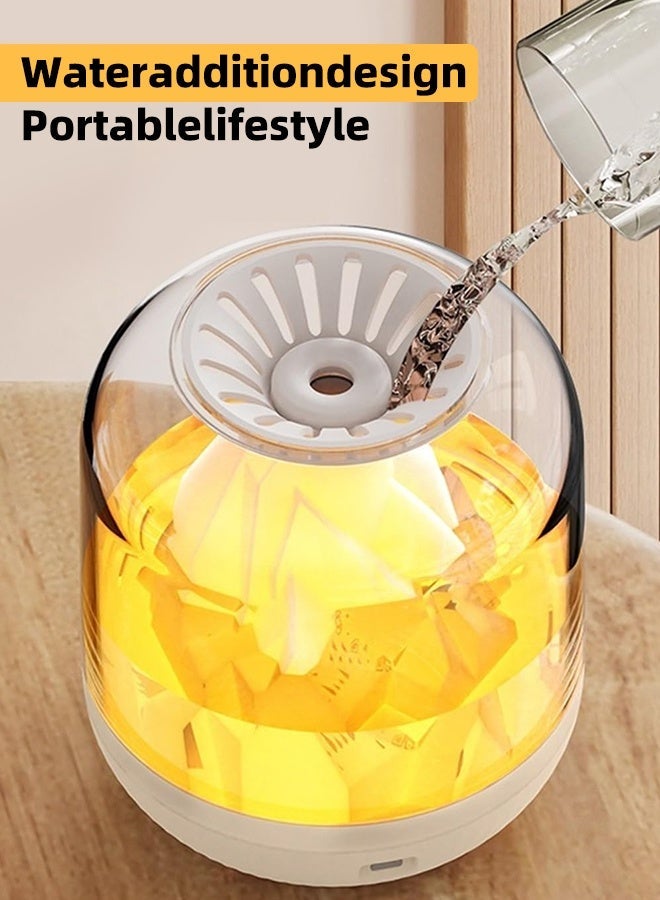 DESINO 9000ml Top-Inlet Humidifier, Suitable for Bedrooms, USB Powered Air Humidifier - Cold Mist Humidifier, 3-Level Mist Adjustment, Can Add Essential Oil Fragrance, Quiet Design, Suitable for Bedrooms, Nursery Rooms, Plants, Large Rooms, etc. - Image 2