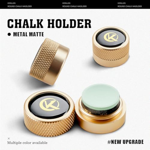 KONLLEN Round Pool Chalk Holder Pool Billiards Accessories Portable Multifunctional Sturdy Pool Cue Accessories - Image 2