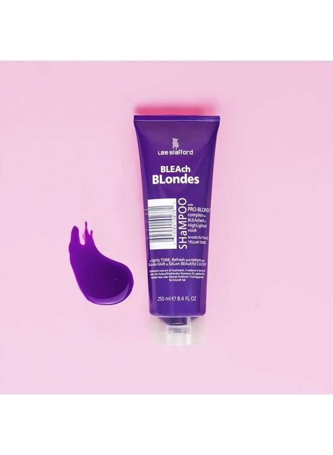 Lee Stafford Bleach Blondes Purple Toning Shampoo - A weekly violet toning shampoo for Blondes - Image 4