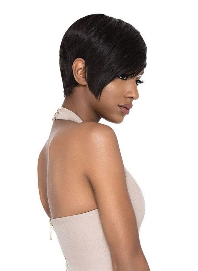 Duby Outre Human Hair Wig Duby Wig Pixie Edge (1B) - Image 5