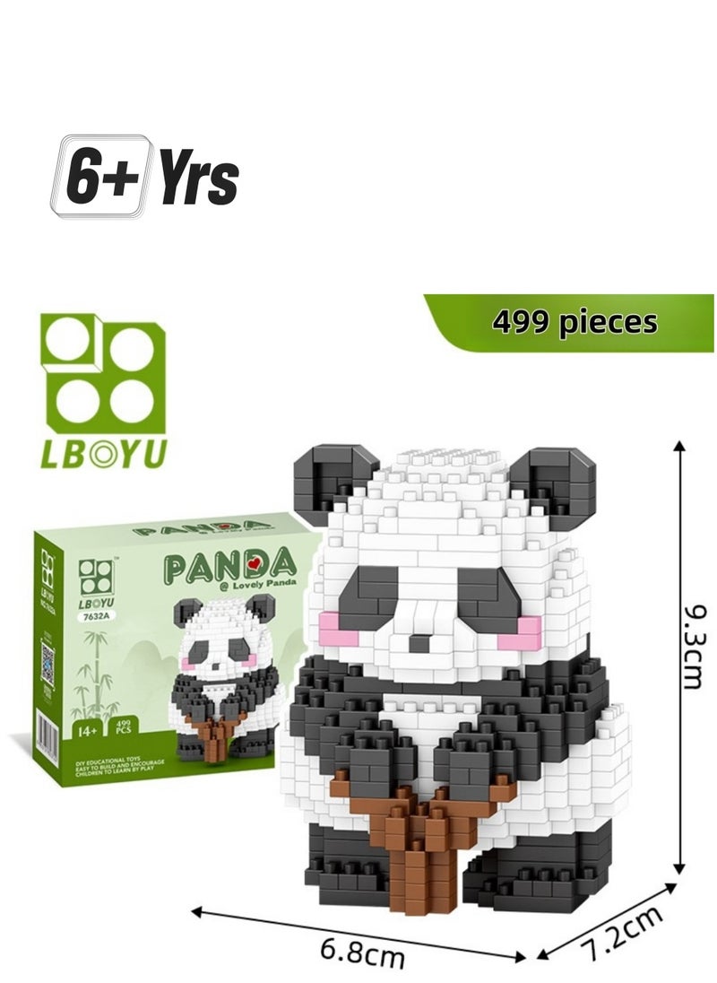 Panda Huahua Mini Block - Type E 