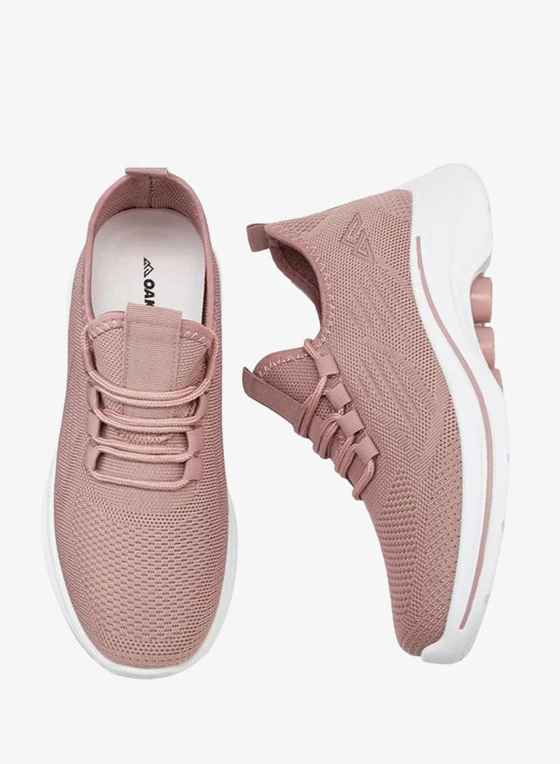 Oaklan by Shoexpress  Lace-Up Sports Shoes With Pull Tab for Women | Best Price UAE