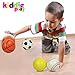 Kiddie Play Set of 4 Foam Balls for Toddlers 4 Soft Soccer Ball for Kids - Image 4