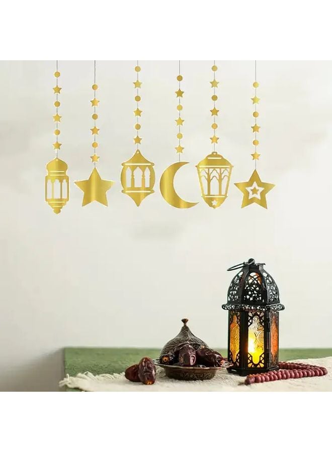مجموعة زينة معلقة لرمضان مبارك - موديل أ - Image 2