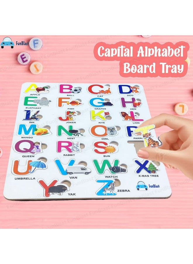 فنبلاست لوحة فن بلاست لتعليم الحروف الأبجدية للأطفال، لوحة أكريليك تعليمية للأطفال الصغار، لوحة تعليمية لمرحلة ما قبل المدرسة، للأولاد والبنات (متعددة الألوان) - Image 4