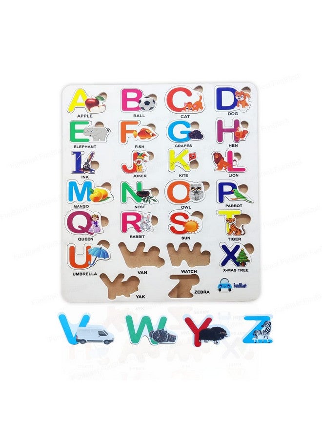 فنبلاست لوحة فن بلاست لتعليم الحروف الأبجدية للأطفال، لوحة أكريليك تعليمية للأطفال الصغار، لوحة تعليمية لمرحلة ما قبل المدرسة، للأولاد والبنات (متعددة الألوان) - Image 1