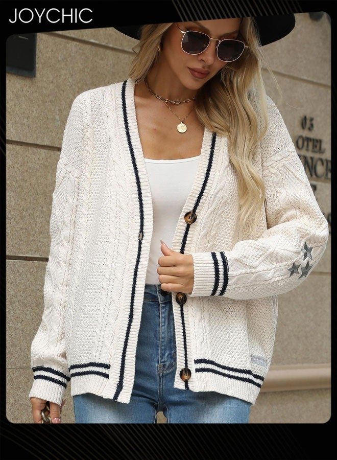 Joychic كارديغان دافئ للنساء لفصل الخريف والشتاء - Image 2