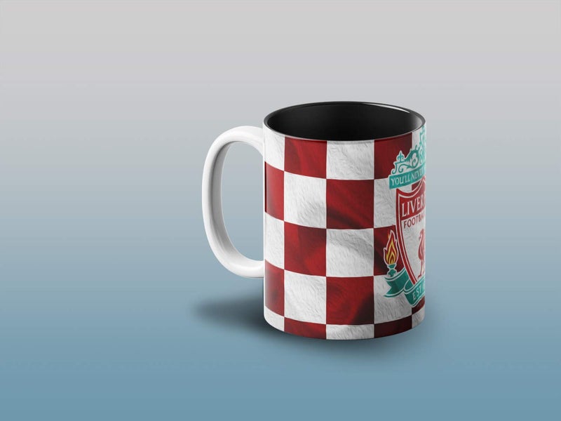 Prink Liverpool Football Club Coffee Mug with Print | YNWA Mugs | You'll Never Walk Alone Printed Coffee Mugs | Gift for Friends | 330ml, Microwave & Dishwasher Safe - Image 2