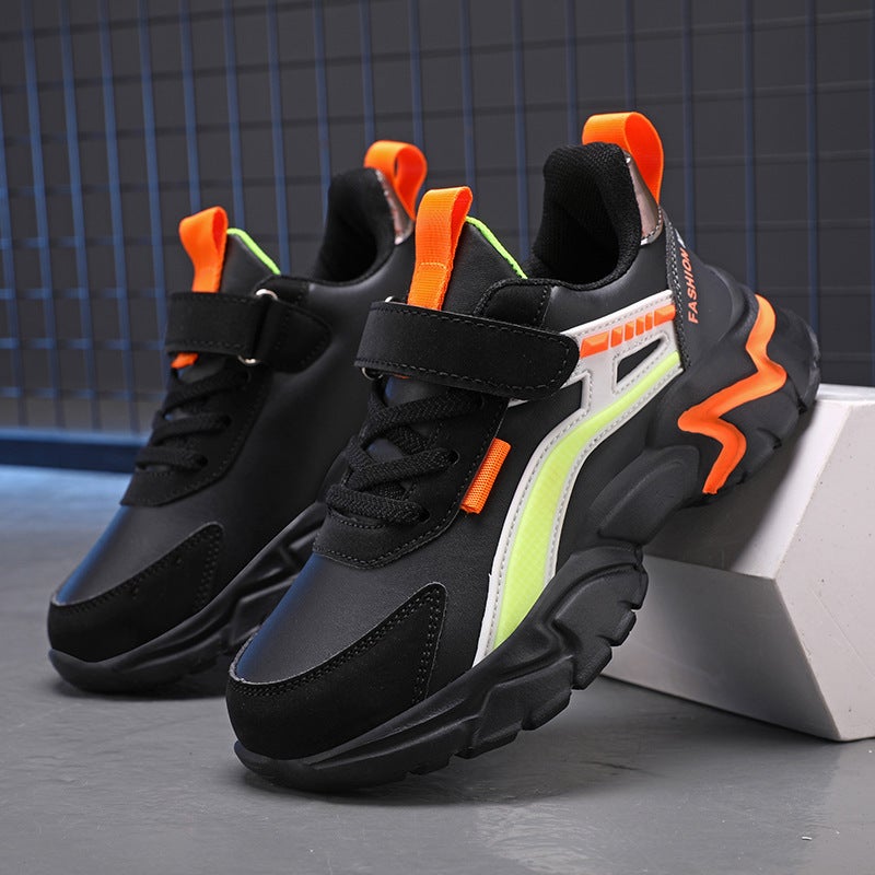 Mesh Sneakers Lightweight Flexible Sole Walking Shoes For Kids Indoor And Outdoor Activities - Image 1