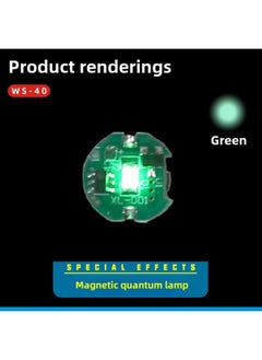 Model Magnetron Induction Quantum Lamp MG HG RG Universal LED Lamp For Gundam Model Hand Decoration-Color:WS-40: Green Light