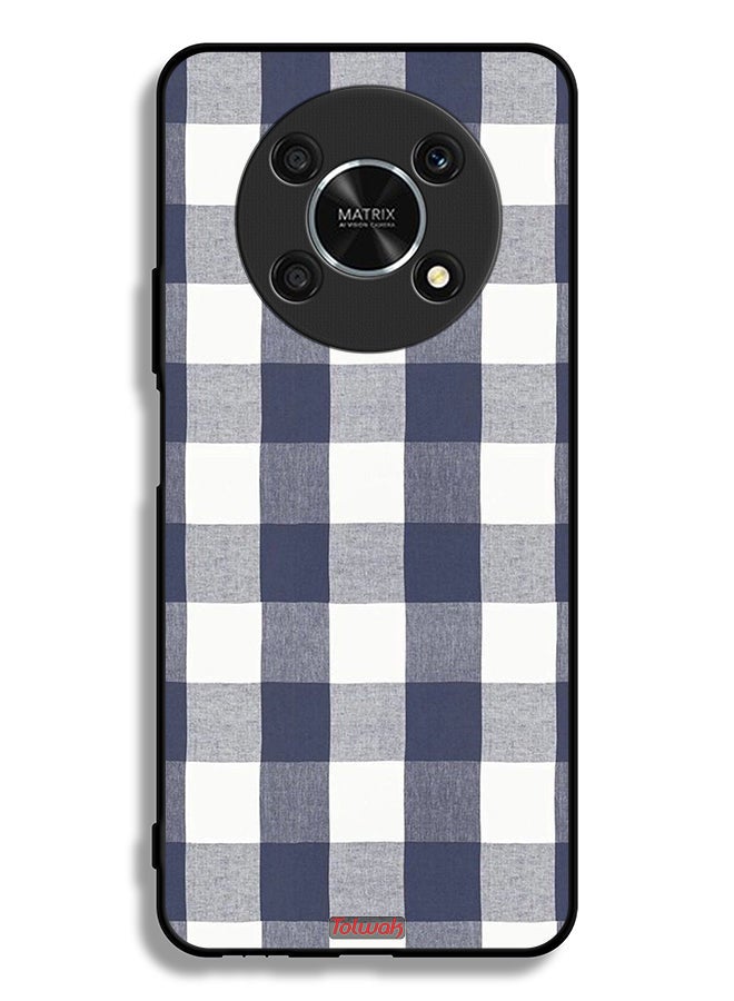 Tolwak غطاء حماية لهاتف Honor X9 5G بنمط قماش - Image 2