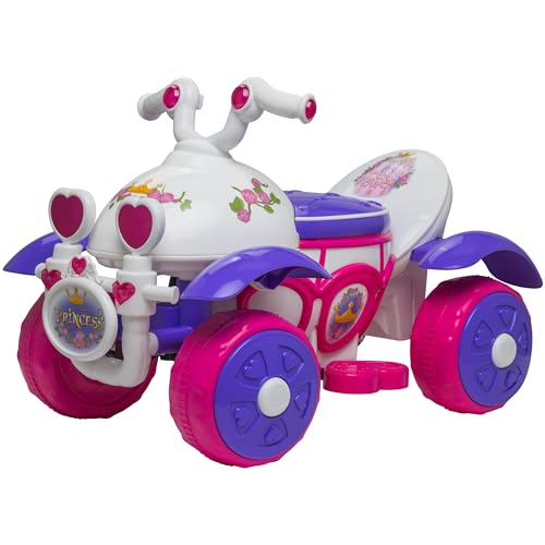 Kid Trax Royal Princess 6V Toddlers Kids Ride On Toys Toddler Girl Toys Outdoor and Indoor Electric Car for Kids to Drive Easy Assembly Gift for Toddlers Max Weight of 44lbs 1830 Months Old - Image 1