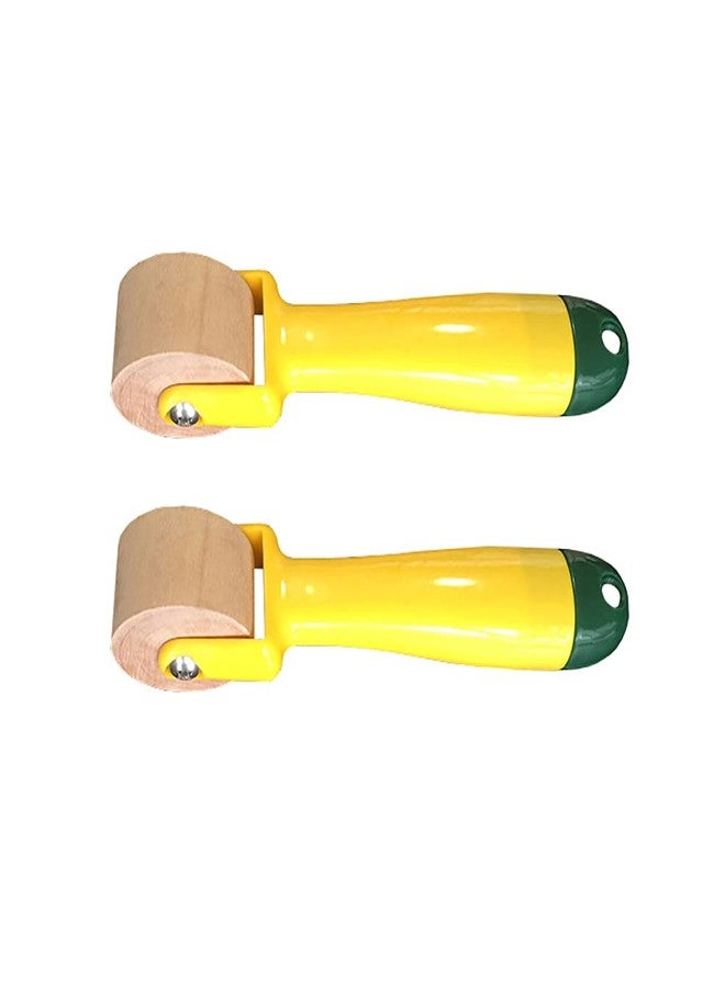 ccHuDE 2 Pcs Quilting Seam Roller Roll Sewing Seam Roller Wallpaper Edge Press Roller Quilting Tool for Home Decoration - Image 1