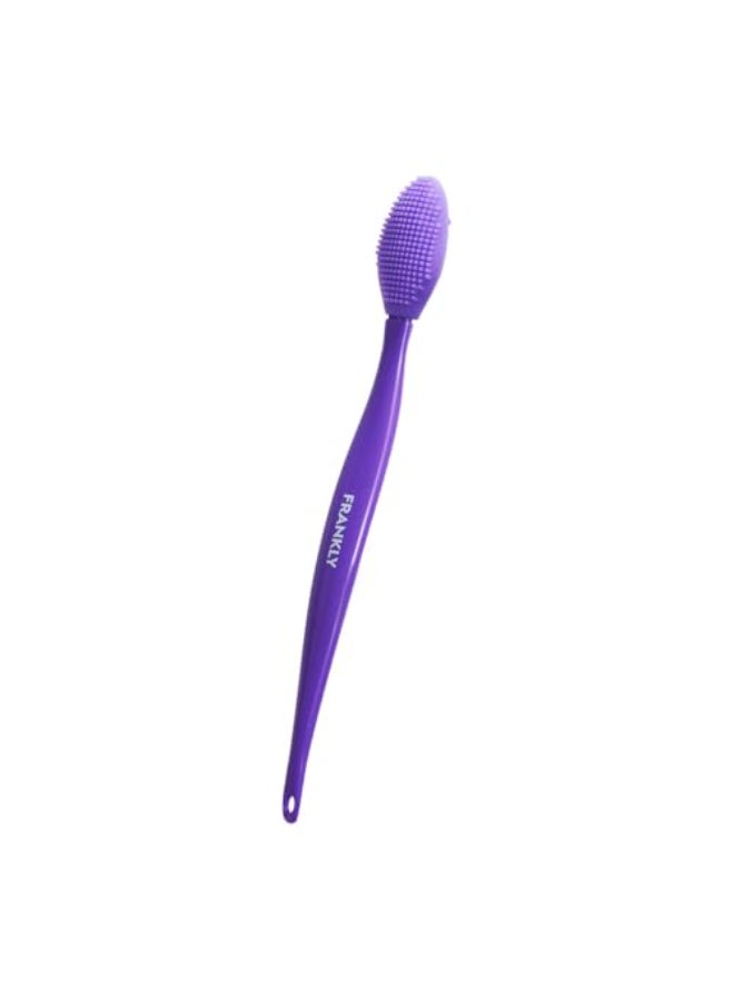 FRANKLY Pore Cleansing Silicone Face Brush Gentle Facial Exfoliator Blackhead Care Deep Pore Cleanser Massage Brush Daily Skincare Tool for Smooth Glowing Skin Hygienic Reusable - Image 1