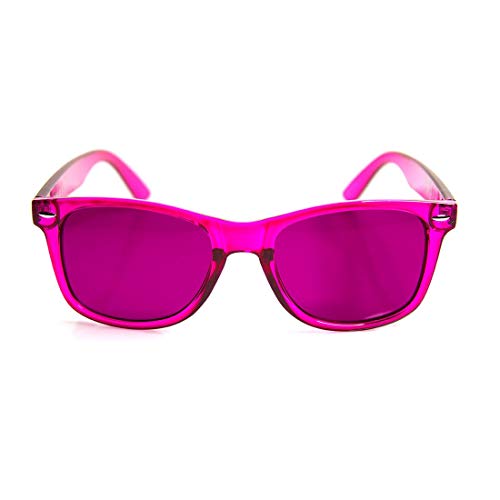 GloFX Magenta Color Therapy Glasses Chakra Glasses Relax Glasses - Image 5