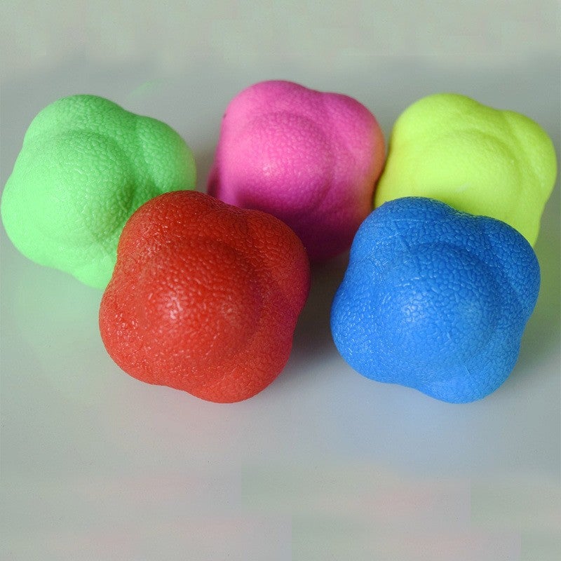 Yiwu Toy Hexagonal Ball High Elastic Reaction Ball Agility Ball Direction Changing Ball Speed Ball Exercise Reaction Ability - Image 1