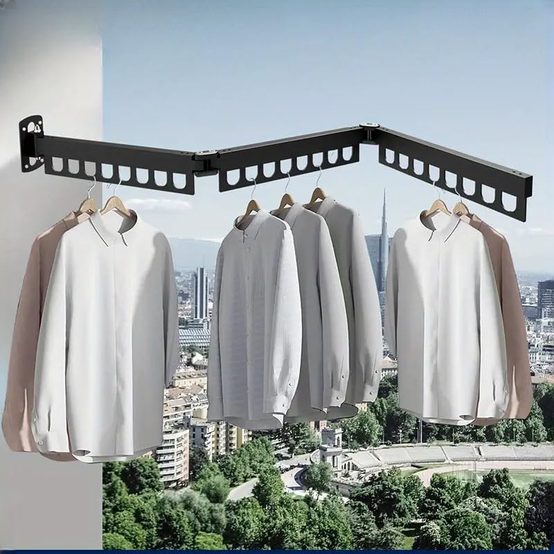 TGOPIT Clothes Drying Rack 3Tier Folding Clothes Airer Laundry Drying Rack Collapsible Clothes RackExpandable Clothes Drying Rack Dryer Hanger Rack Clothes Stand for Drying Cloth Stand - Image 1