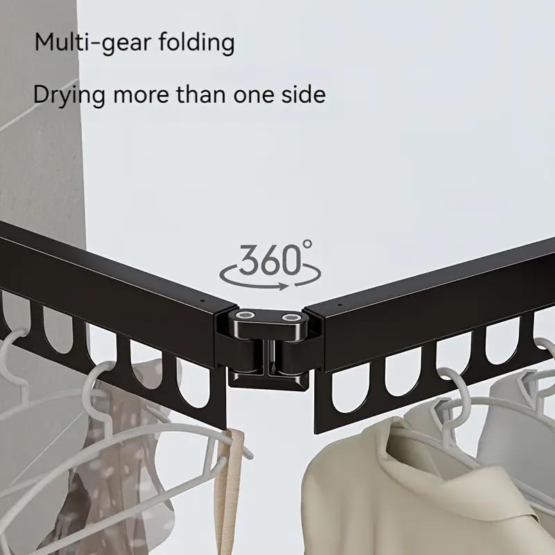 TGOPIT Clothes Drying Rack 3Tier Folding Clothes Airer Laundry Drying Rack Collapsible Clothes RackExpandable Clothes Drying Rack Dryer Hanger Rack Clothes Stand for Drying Cloth Stand - Image 4
