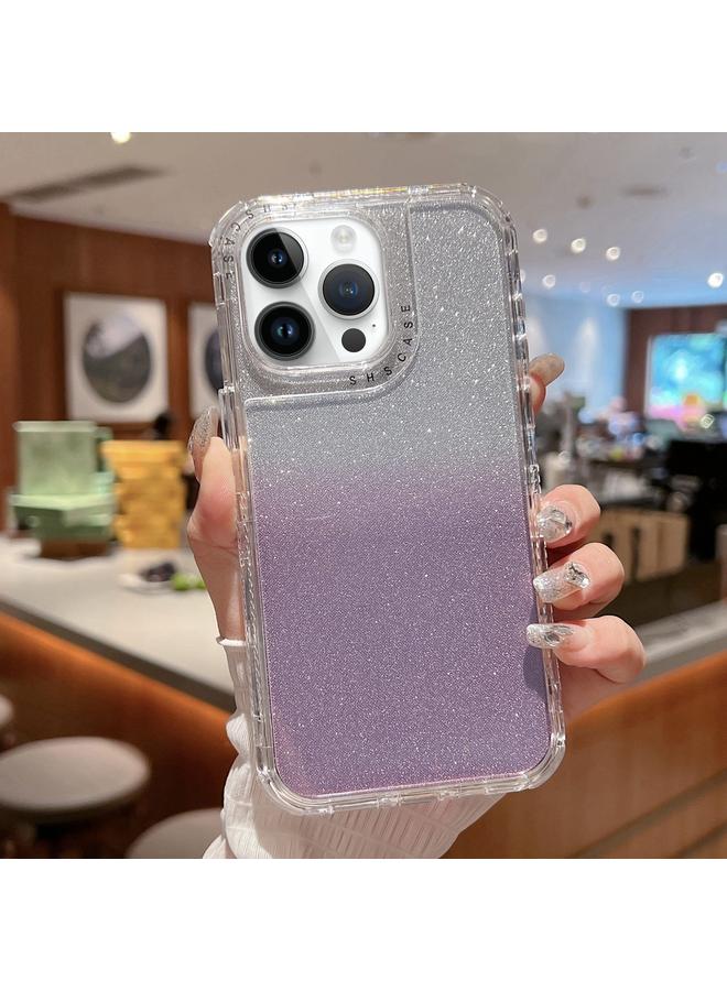 Zaboon Case For iPhone 13 Pro Max TPU + PC + Glitter Paper Full Coverage Phone Case - Image 1