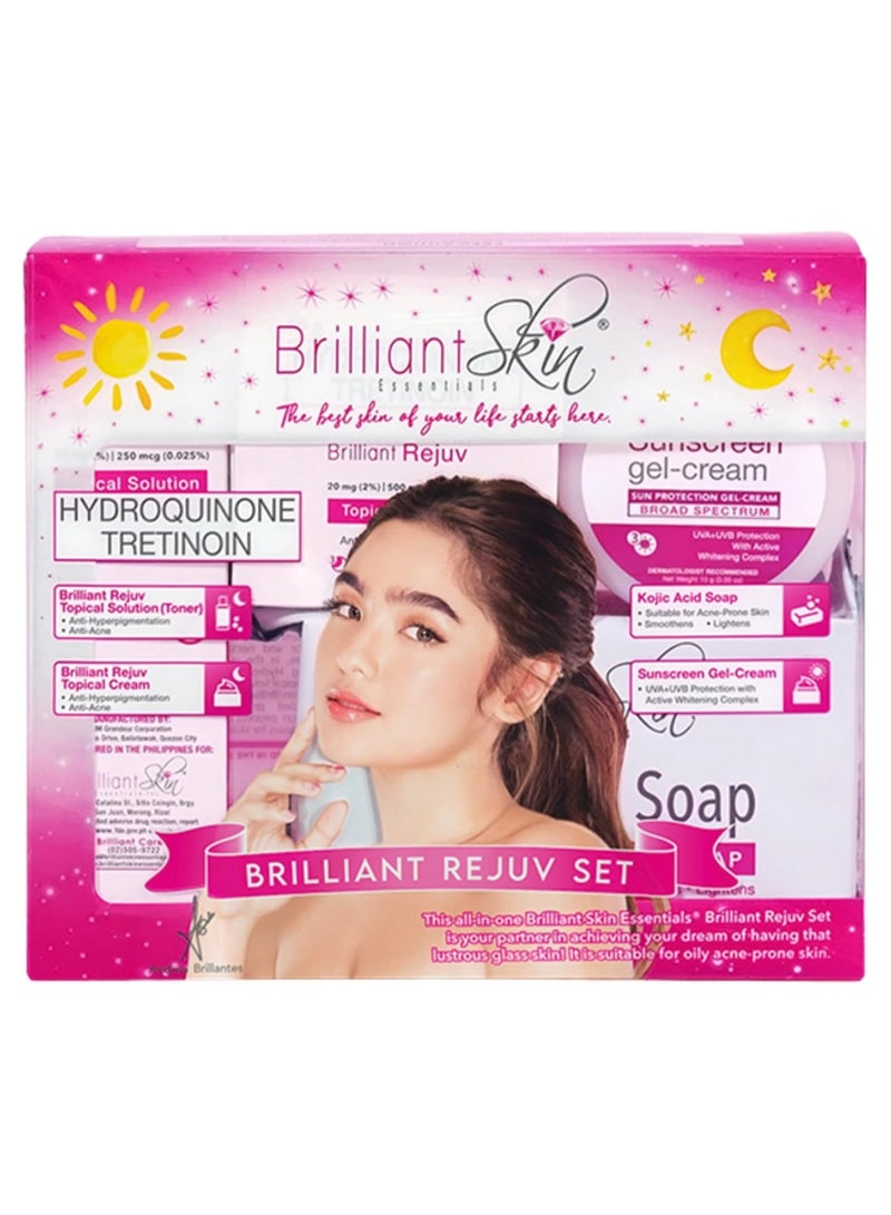 بريليانت سكين مجموعة تجديد بشرة الوجه - Image 1