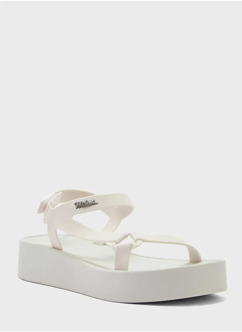 melissa Ankle Strap Wedge Heel Sandals