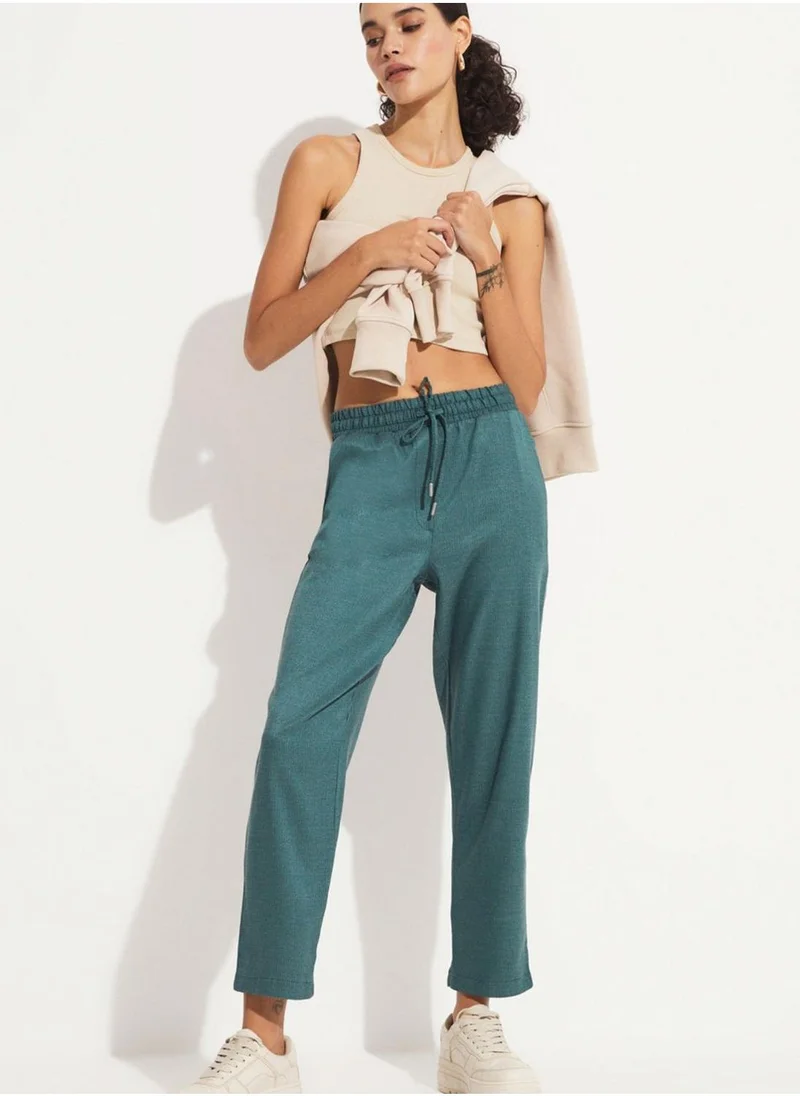 جون High Waist Pants