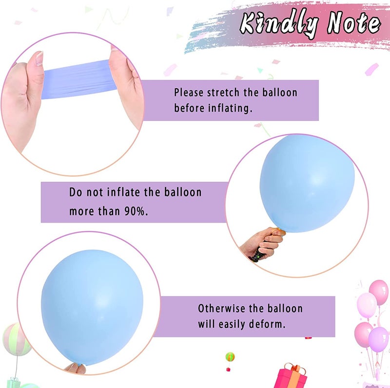 Lazybeee™ 30 Pcs Pink and Blue Balloons, 30 Pcs 12 Inch Baby Shower Party Balloons, Metallic Blue Pink Balloon for Welcome Baby Birthday Baby Shower Wedding Bridal Shower Party Graduation Decoration - Image 4