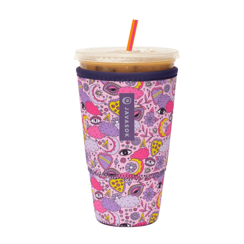 Sok It Java Sok Iced Coffee & Cold Soda Insulated Neoprene Cup Sleeve (Space Mystic  XLarge: 38-42oz) - Image 1