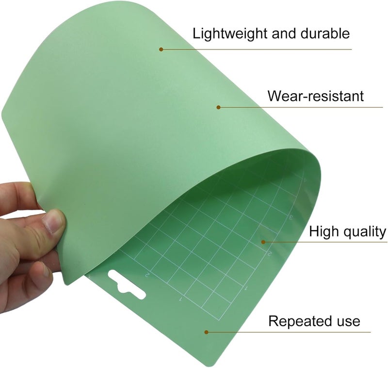 Rierdge Cutting Mat, 3 Pack (4.5x12 Inch) Strong & Standard & Light Replacement Adhesive Cut Mats - Image 2