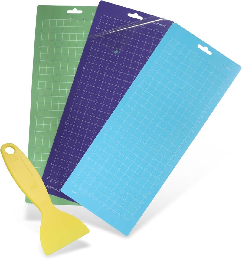 Rierdge Cutting Mat, 3 Pack (4.5x12 Inch) Strong & Standard & Light Replacement Adhesive Cut Mats - Image 5