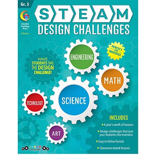 Creative Teaching Press CTP STEAM Design Challenges Resource Book, Educational Reading, Grade 5 (Creative Teaching Press 8212) - Image 2