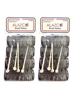 8 Pc Vintage Style Hair Rollers Xlarge Brush Rollers & 8 Pins (8 Xl Rollers) - pzsku/Z112FD8D8525234D54DFDZ/45/_/1721024933/5f1ac929-384b-4e4a-8c54-89a3976dddc5